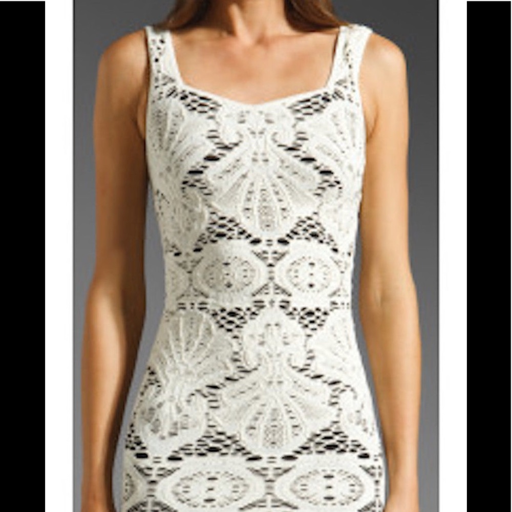 New Free People Dress Sun Summer Lace Mini Tank